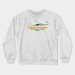 Boeing B777-300ER - Boeing "House Colours" Crewneck Sweatshirt